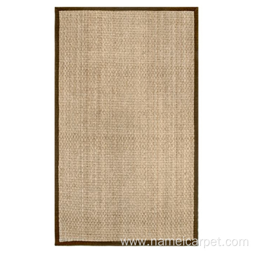 Natural seagrass fiber area rugs for living room